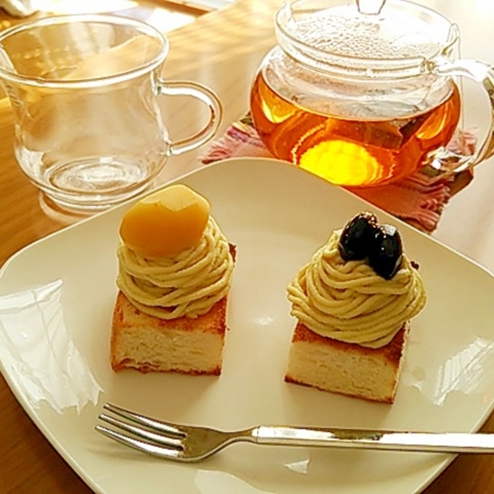栗きんとんから簡単変身 モンブラン レシピ 作り方 By まいたけ天 楽天レシピ 栗きんとんから簡単変身 モンブラン レシピ 作り方 By まいたけ天 楽天レシピ